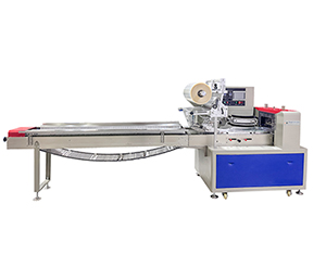  Envolvedora horizontal flow-pack de rodillo superior 