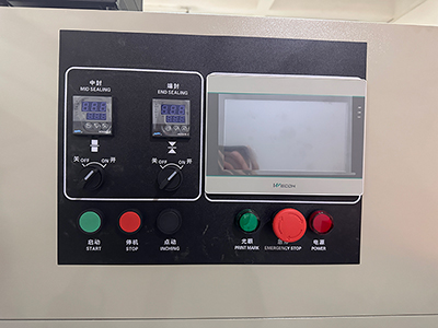 Envolvedora horizontal flow-pack de rodillo superior HFFS