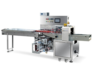  Envolvedora horizontal flow-pack de rodillo inferior 